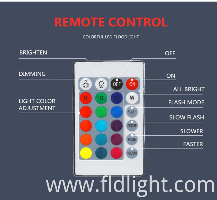 floodlight with lens bead high 